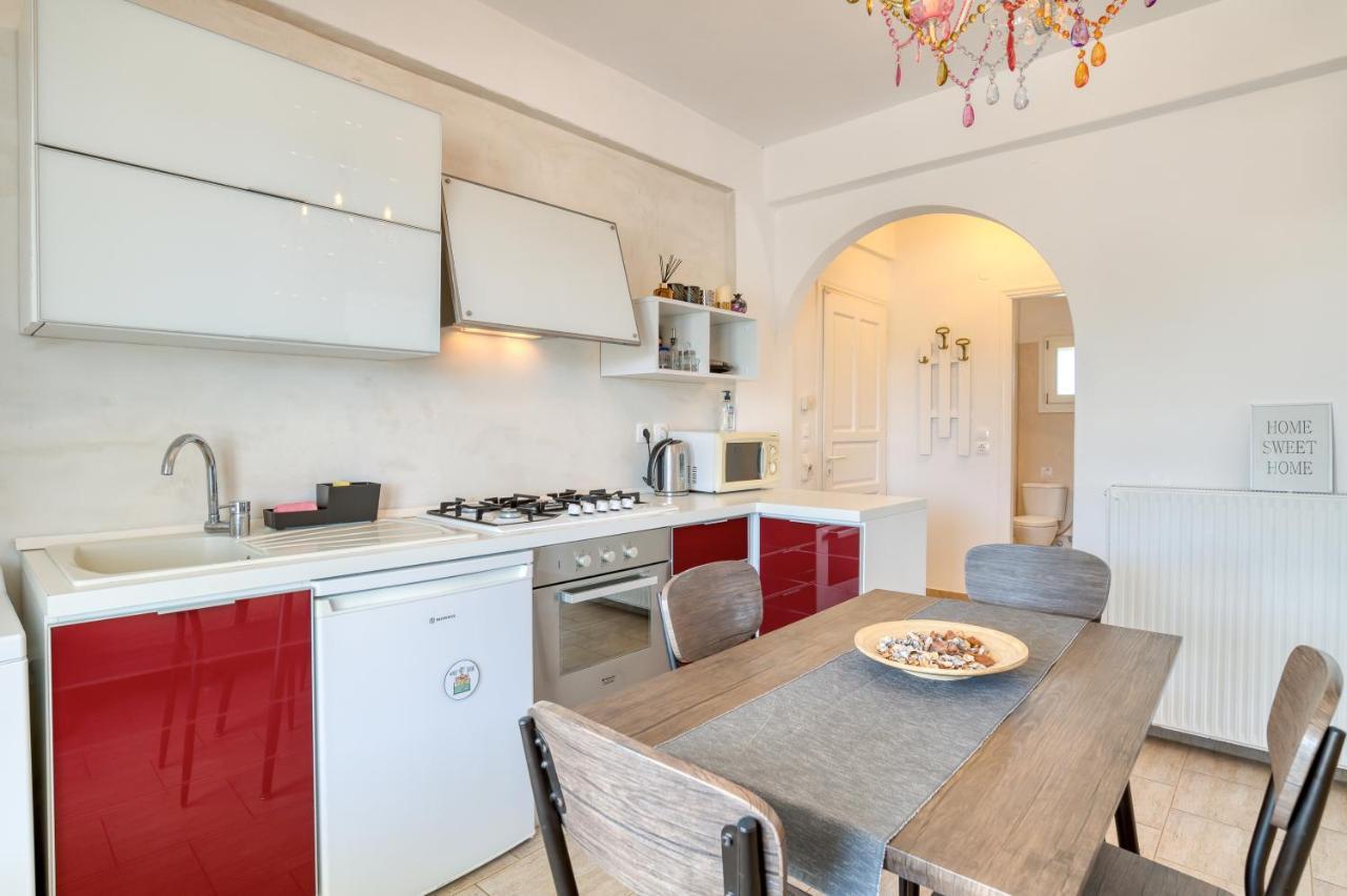Dahlia Apartments And Studios Алики Экстерьер фото